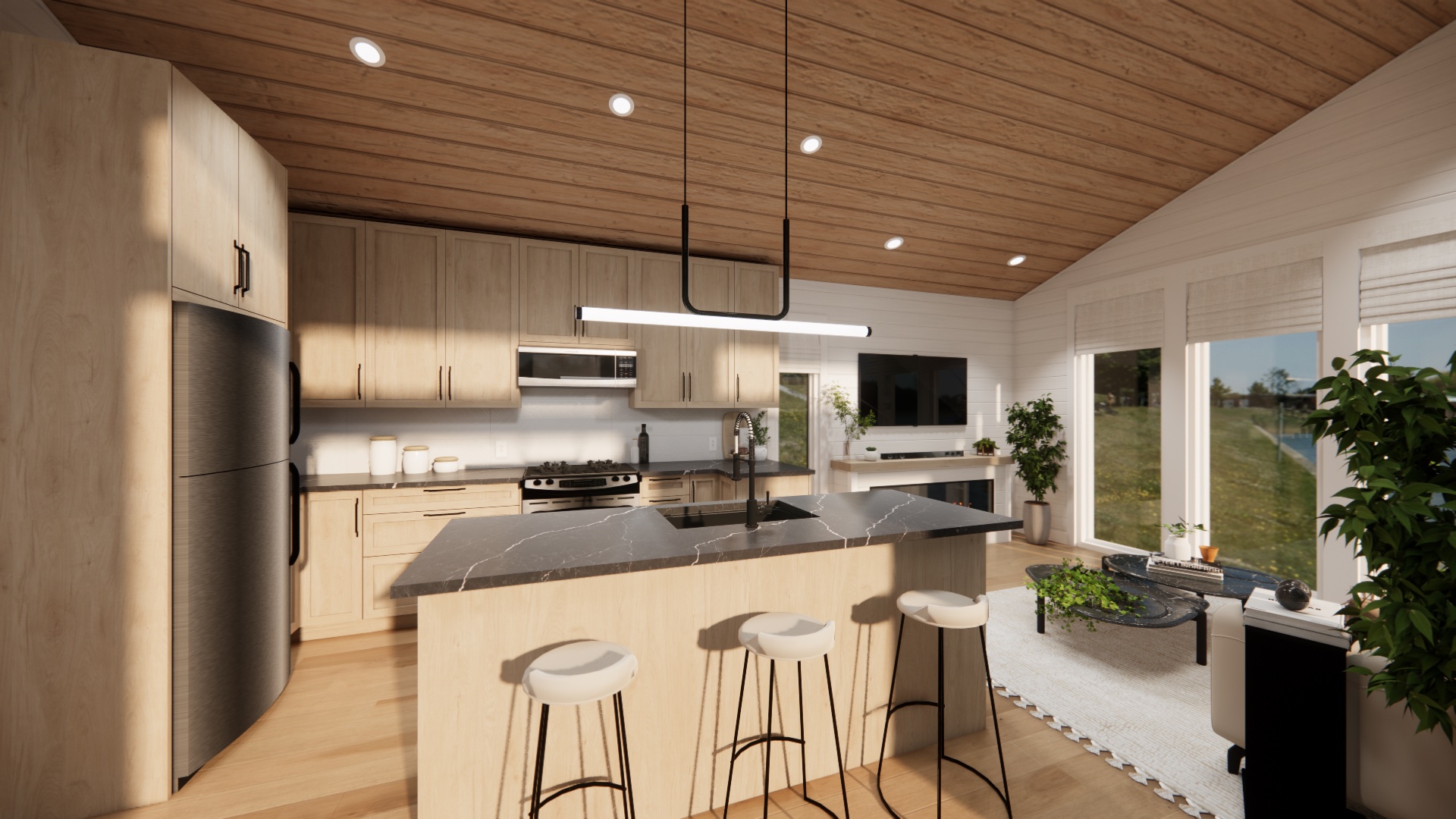 Maisons de Parc Intérieurs 14